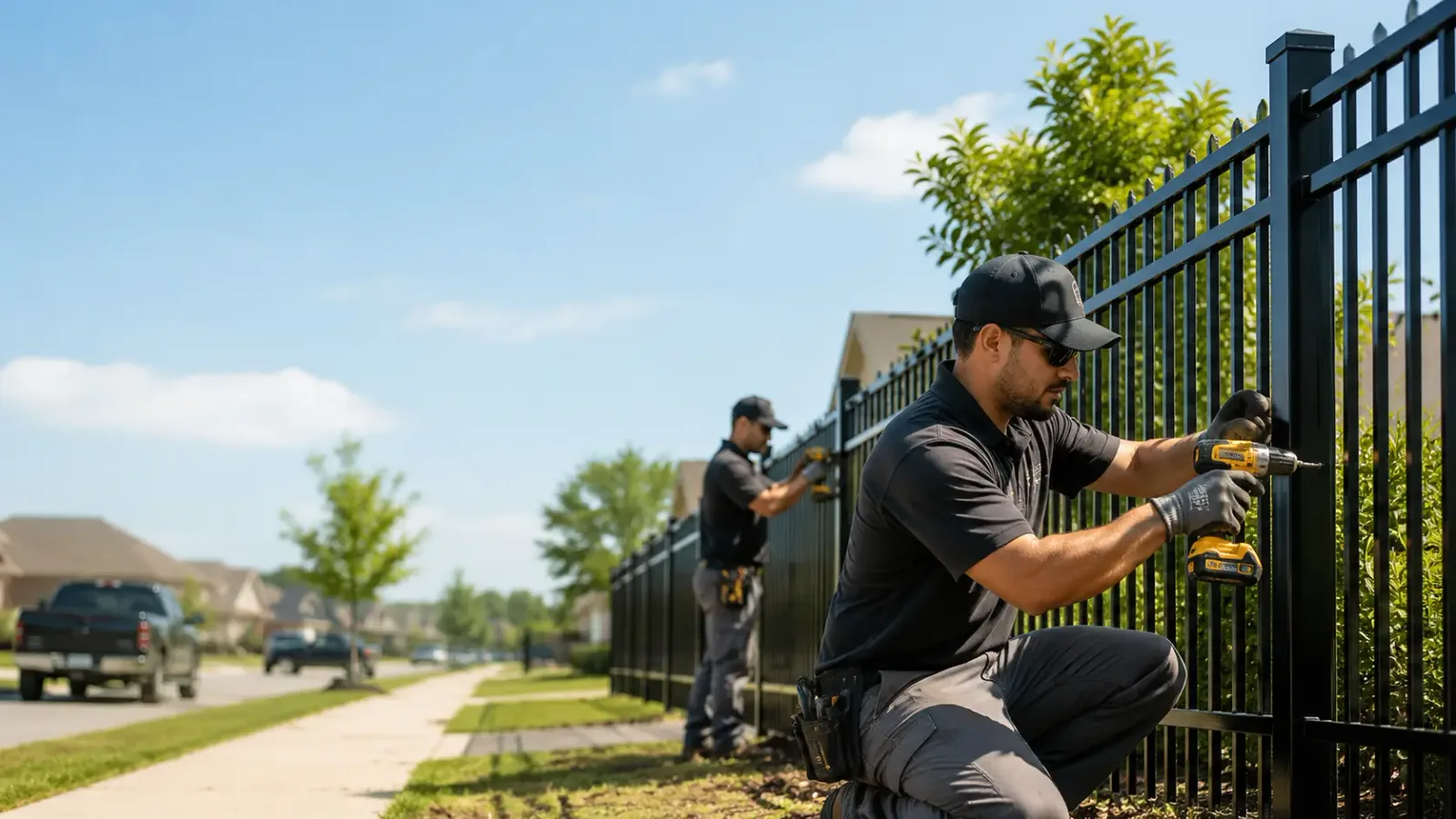 Metal Fence Installation in Sabael, NY